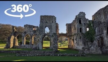 Virtual Tour in 360VR of Easby Abbey in Richmond, North Yorkshire, England