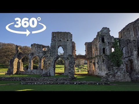 Virtual Tour in 360VR of Easby Abbey in Richmond, North Yorkshire, England