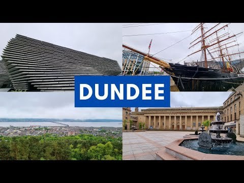 The ultimate walk around Dundee, Scotland - V&A Museum, gallery, HMS Unicorn, RRS Discovery, two football stadiums and city centre