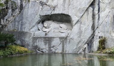 The Lion of Lucerne (Löwendenkmal)