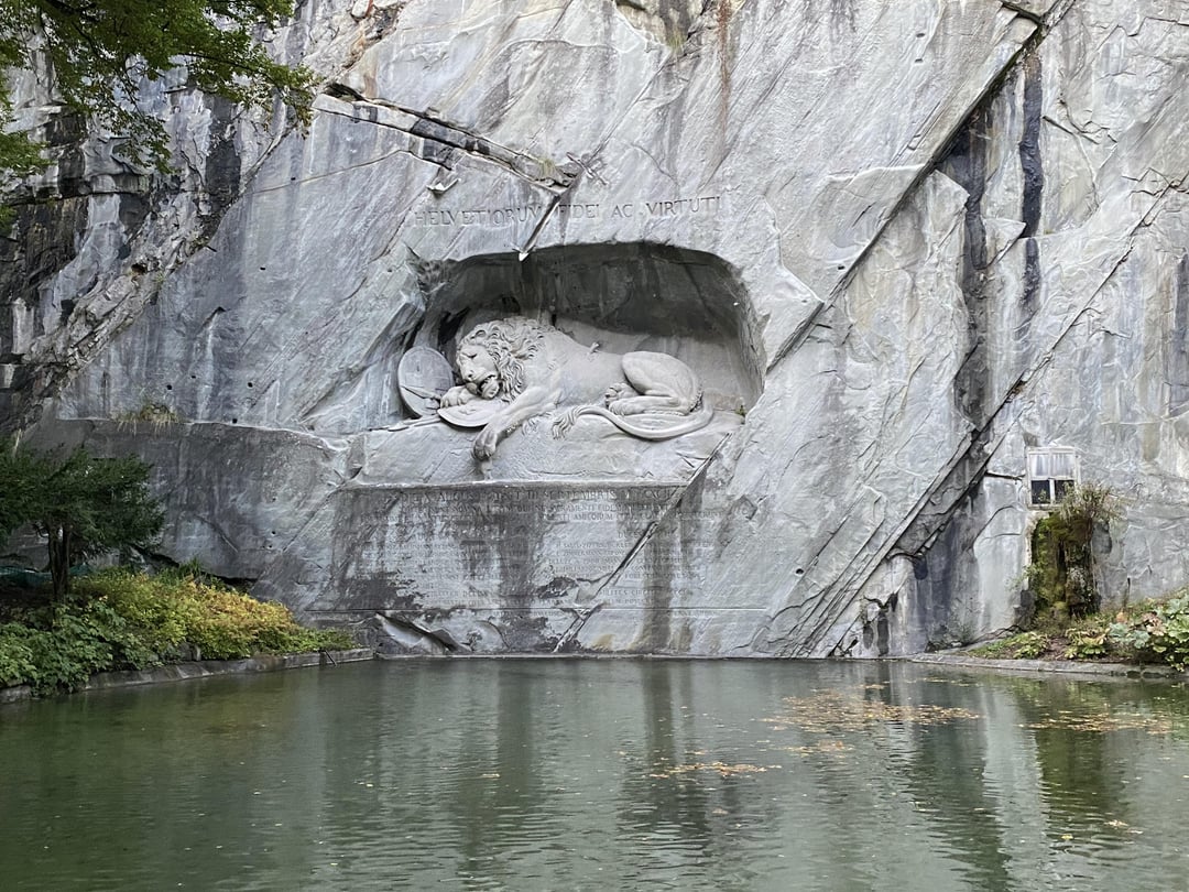 The Lion of Lucerne (Löwendenkmal)