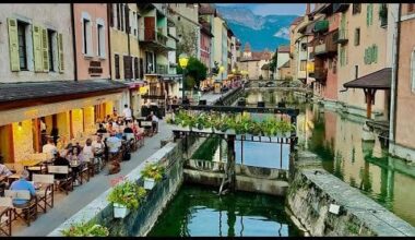 A Day In Annecy, France! The Venice Of The Alps & One Of The Most Underrated Cities In Europe!