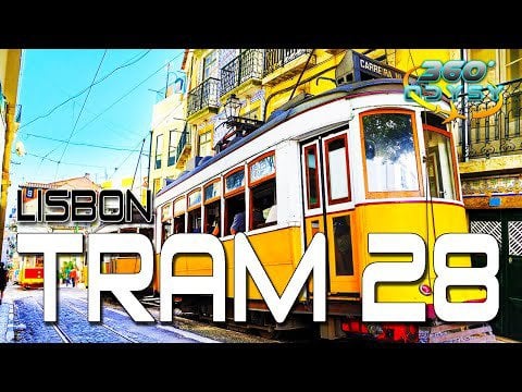 Lisbon Tram 28 (360° VR)