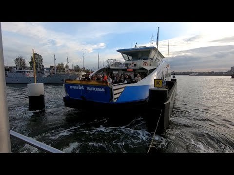 Amsterdam Ferry Ride - NDSM to Centraal Station