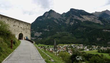 Path to the Balzers castle, Balzers, Liechtenstein [OS][OC][5184x3456]