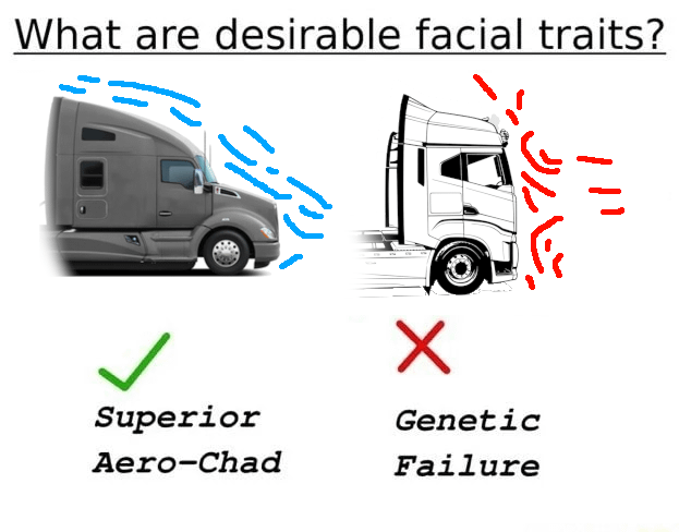 why are european trucks so anti aerodynamics :((