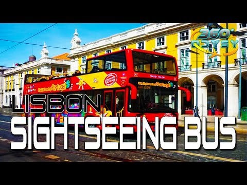 Lisbon Sightseeing Bus tour (360° VR)