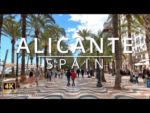 4K Alicante Spain, City Guide, Alicante Travel Guide, Alicante Tour!