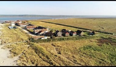 Shellness Beach and Hamlet, Isle of Sheppey, Kent, England