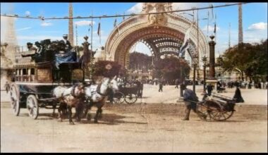 Paris 1900 in color, Exposition Universelle (Restored)