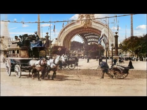 Paris 1900 in color, Exposition Universelle (Restored)