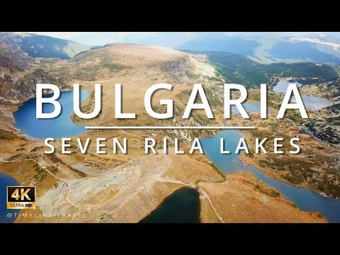 SEVEN RILA LAKES in BULGARIA 4K Drone Tour! Седемте Рилски Езера!