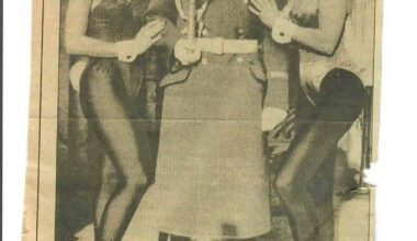 East German sentinel with Playboy bunnies.