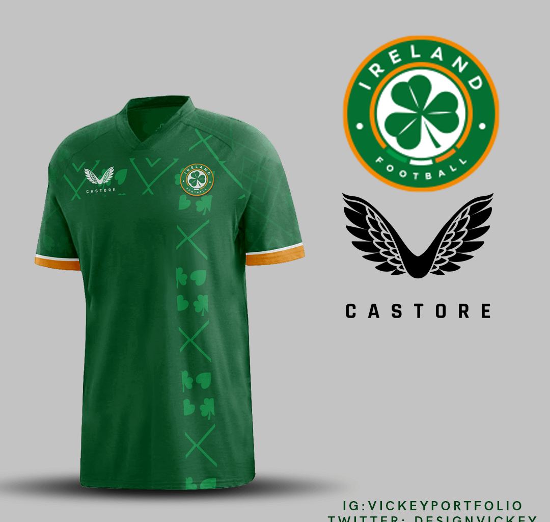 Ireland 🇮🇪concept kit design By Me