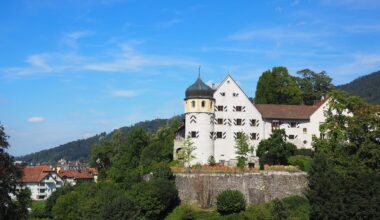 The Deuringschlossle in Bregenz, Vorarlberg , Austria