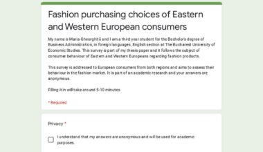 Hello, can you please help me with my questionnaire about fashion in Europe?