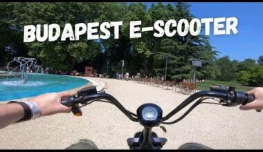 Budapest E-Scooter | Margaret Island | Hungary