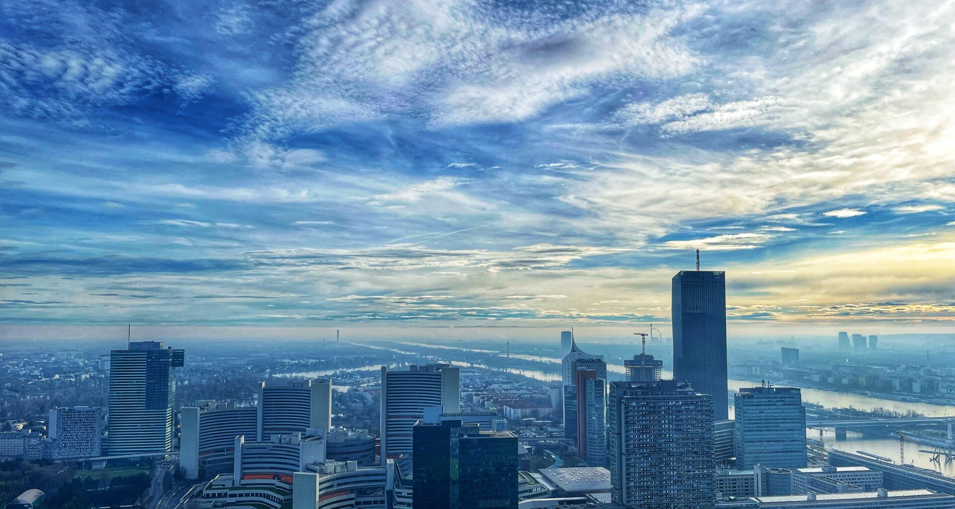 Vienna: Clicked from top of Donauturm