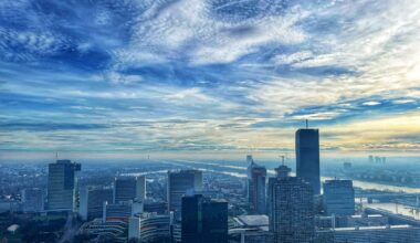 Vienna: Clicked from top of Donauturm