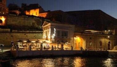 Night scene at Valletta, Malta [OS][OC][5184x3456]