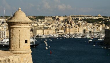 View of Birgu from Valletta, Malta [OS][OC][5184x3456]