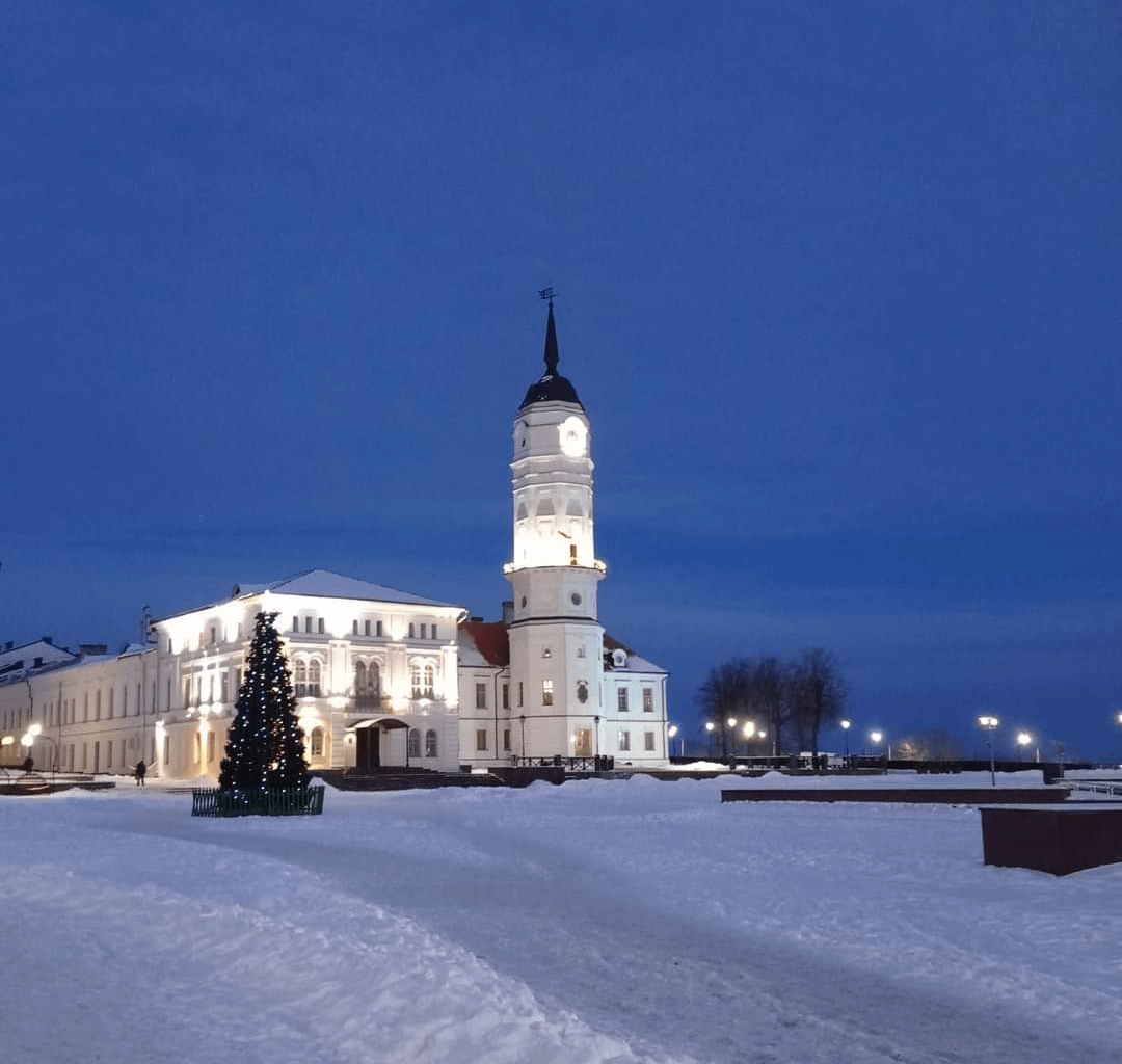 Mogilev, Belarus. January.