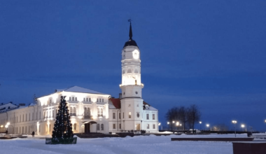 Mogilev, Belarus. January.