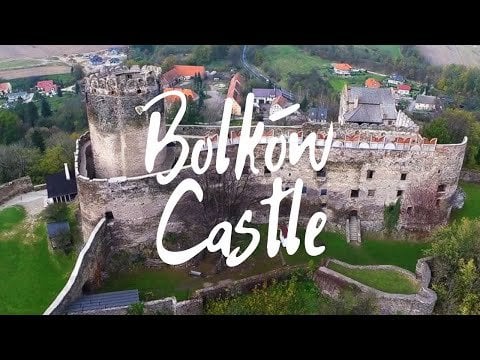 Nice medieval castle in Poland. Zamek Bolków / Bolków Castle