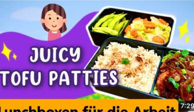 Lunchboxen / Bento Rezepte und Mealprep