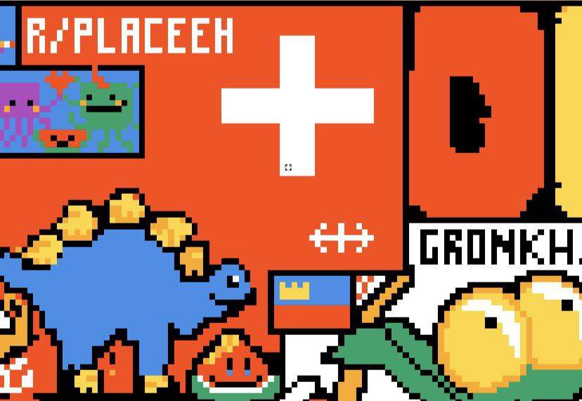 D flaga uf R/Place