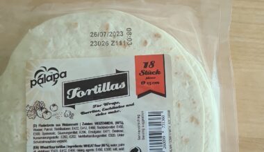 Kann man die noch nehmen um Taco Shells zu machen? MHD 26.7.2023 OVP