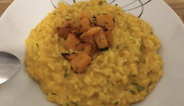 Kürbisrisotto