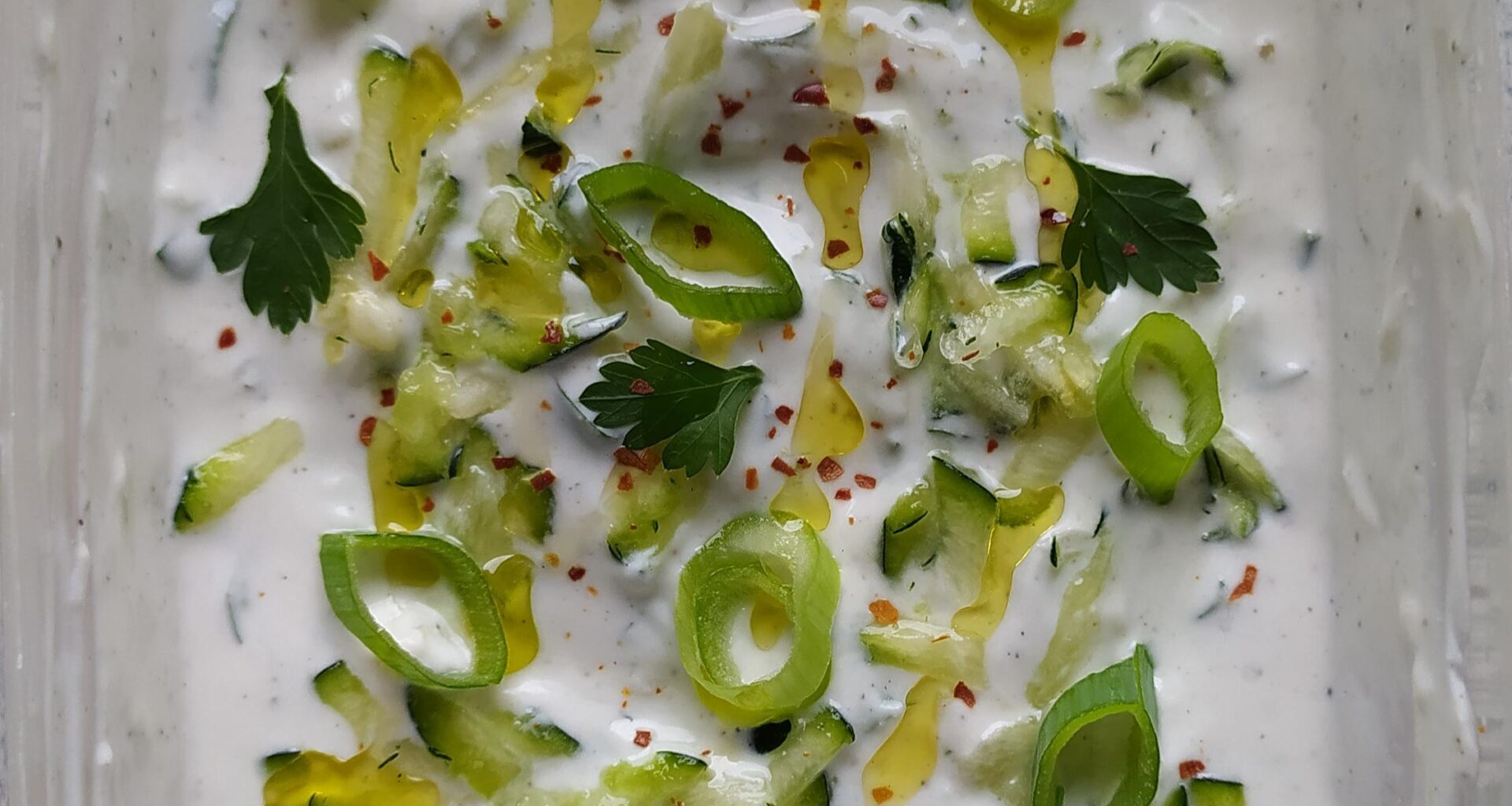 Joghurt Dip (ähnlich wie Tzatziki)