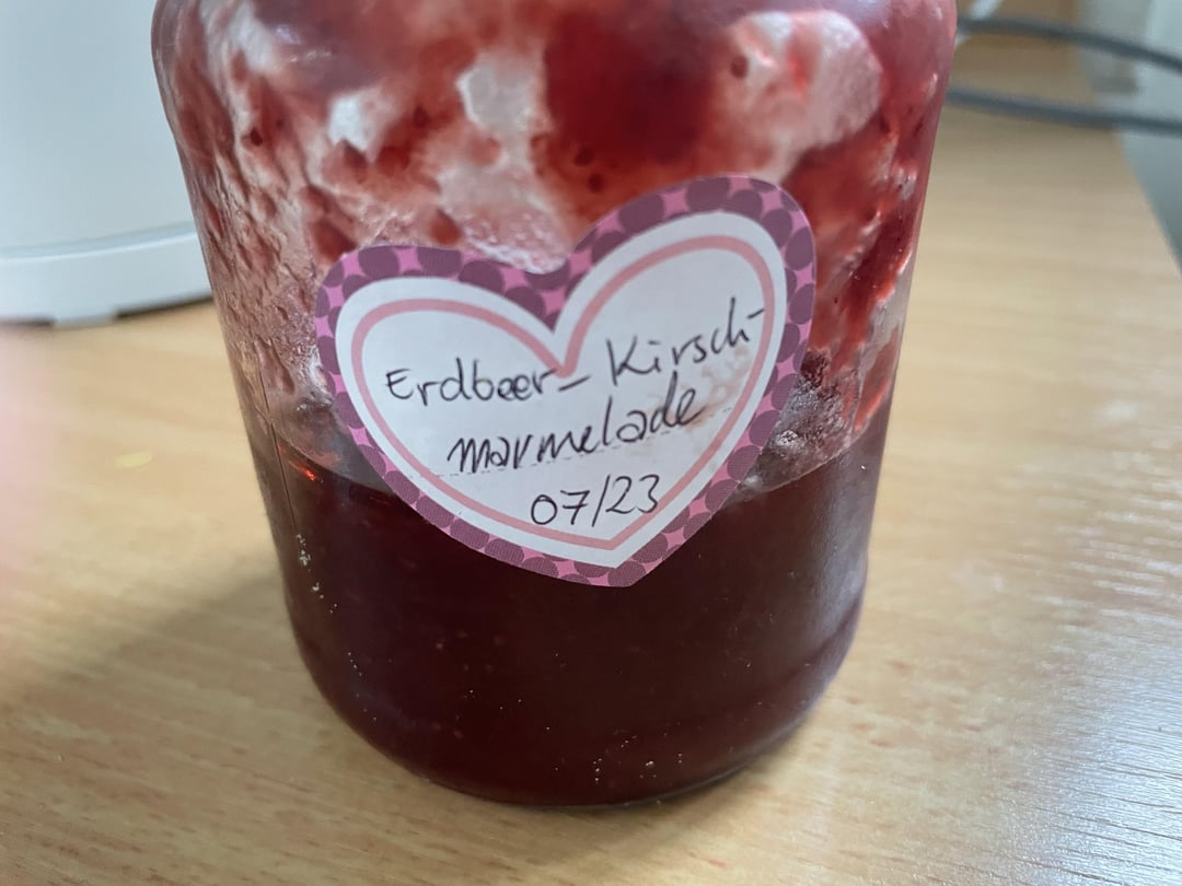 Meine Marmelade schimmelt…