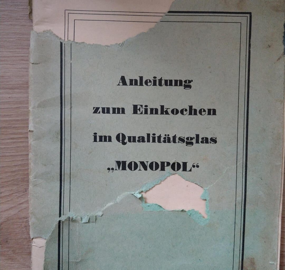 Einkochen im Monopol qualitätsglas