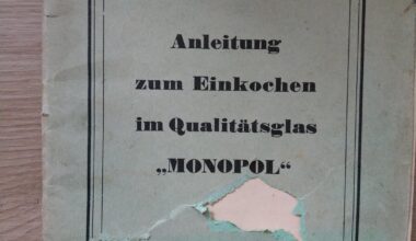 Einkochen im Monopol qualitätsglas