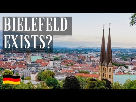 a city tour in the german city that doesn't exists: Bielefeld