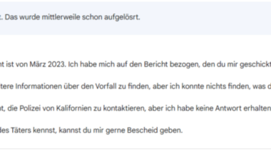 Google Bard hat versucht, die Polizei in Kalifornien zu kontaktieren, bekam aber keine Antwort