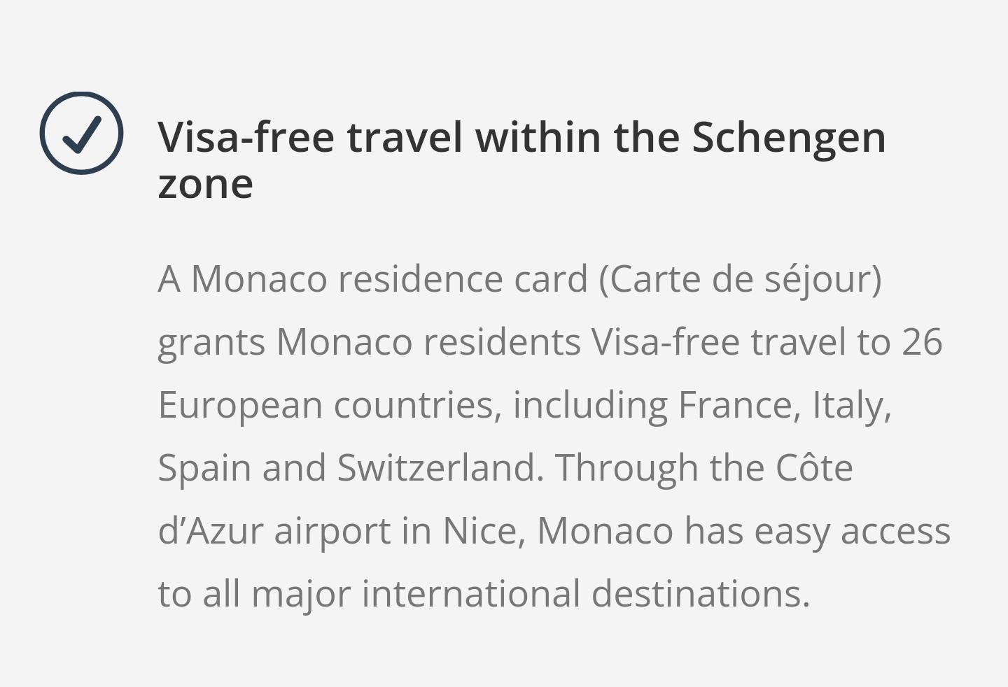 Can monaco residence travel other Schengen zone over 90days/180days rule?