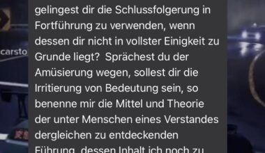 Und er meinte er hat kein Chat gpt dafür benutzt