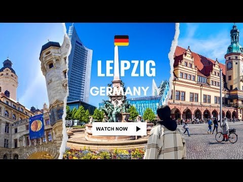 Discovering Leipzig, Germany's Vibrant Beauty in Stunning 4K 🇩🇪