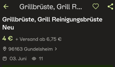 Wer macht heute den Grill sauber?