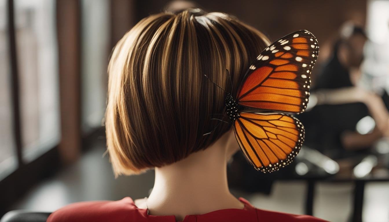 Tipps für den Butterfly Haarschnitt für schulterlange Haare