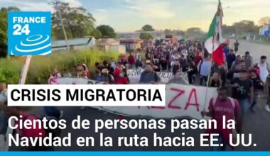 Sin documentos y lejos de la regularización, una nueva caravana migrante viaja hacia EE. UU.