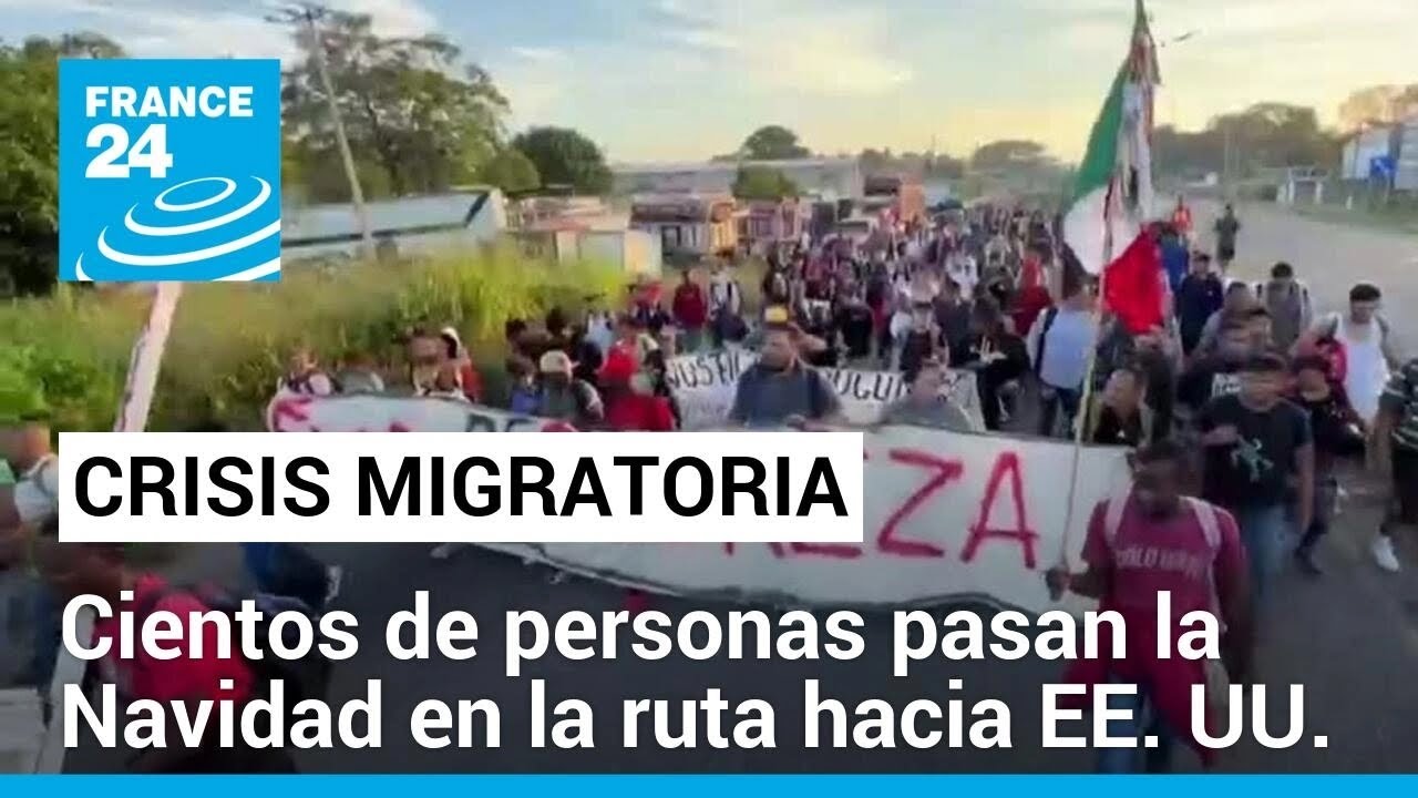 Sin documentos y lejos de la regularización, una nueva caravana migrante viaja hacia EE. UU.