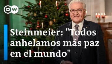 El presidente alemán llama a defender la paz y la democracia