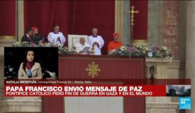 Informe desde Roma: papa Francisco llamó a la paz en el mundo, especialmente en Ucrania y Gaza