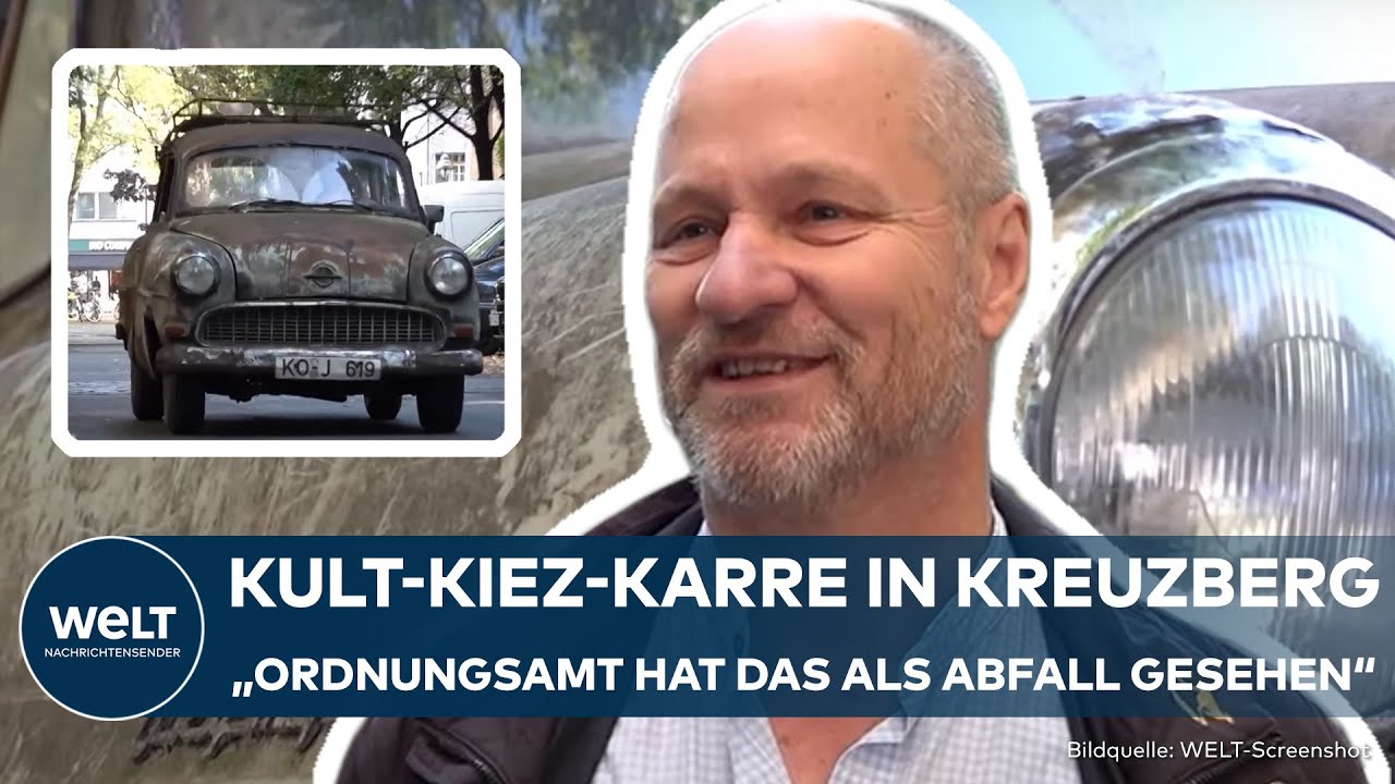 BERLIN-KREUZBERG: Kult-Karre – von Anwohnern geliebt, von Behörden gehasst | Kampf um den Oldtimer