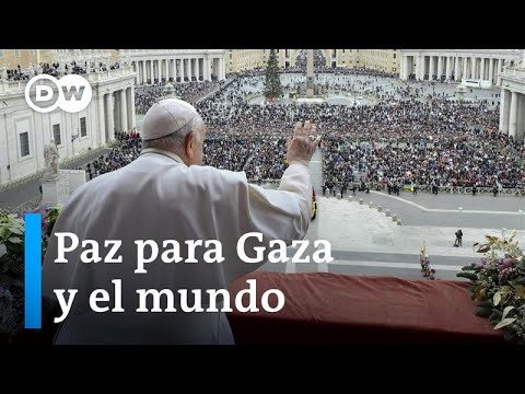 El Papa pide paz en Gaza y la liberación de los rehenes israelíes