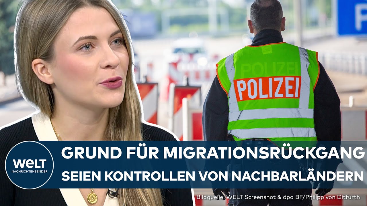 GRENZKONTROLLEN: Illegale Migration nach Deutschland deutlich zurückgegangen – Erfolg der Ampel?